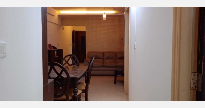 3 BHK fuully furnished flat for lease in Nahar Amrit Shakti Complex