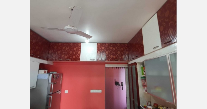 3 BHK interior done up flat in Nahar Amrit Shakti