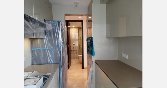 2 BHK semi furnished brand new flat for rent in Hranandan Gardens, Powai